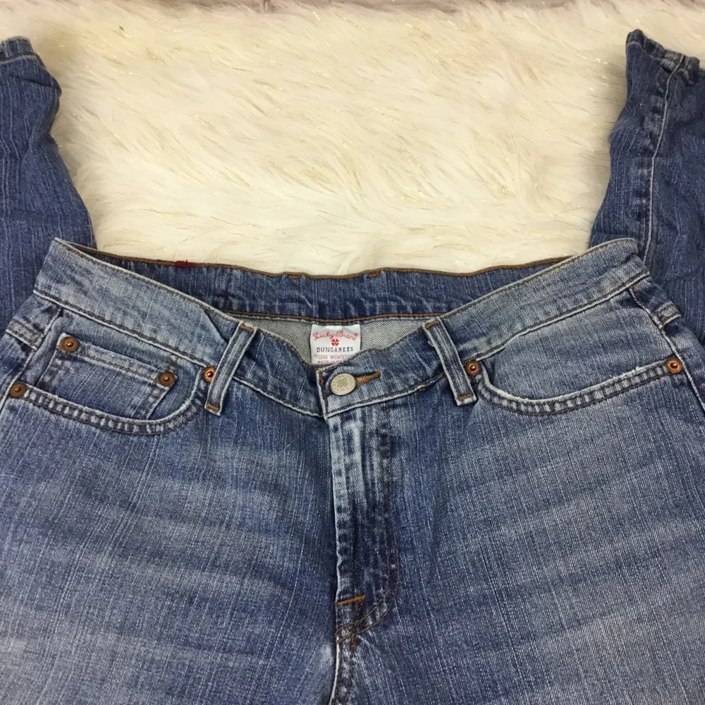 Lucky Brand Y2K Dungarees Rider Fit Relaxed